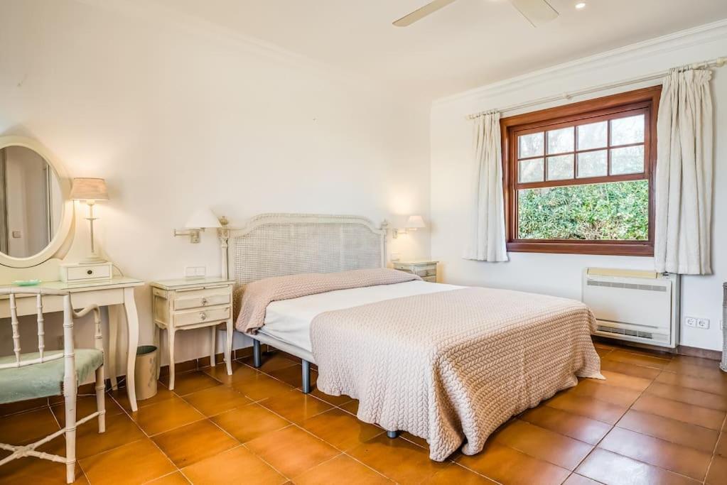 La Calma Espectacular Villa Con Jardin Y Piscina En Menorca S'Algar Exteriör bild