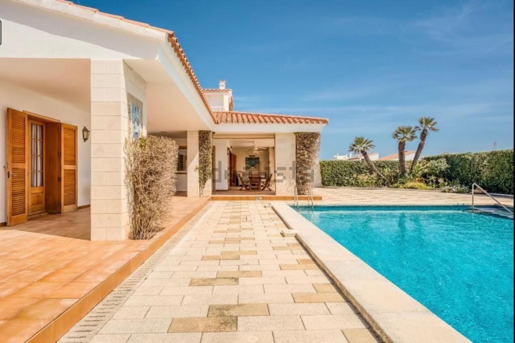 La Calma Espectacular Villa Con Jardin Y Piscina En Menorca S'Algar Exteriör bild