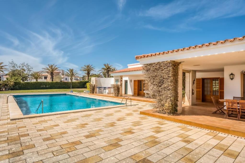 La Calma Espectacular Villa Con Jardin Y Piscina En Menorca S'Algar Exteriör bild
