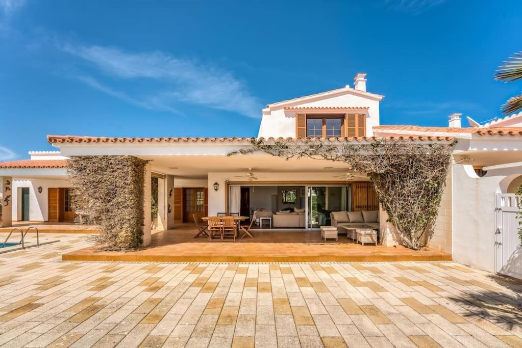 La Calma Espectacular Villa Con Jardin Y Piscina En Menorca S'Algar Exteriör bild