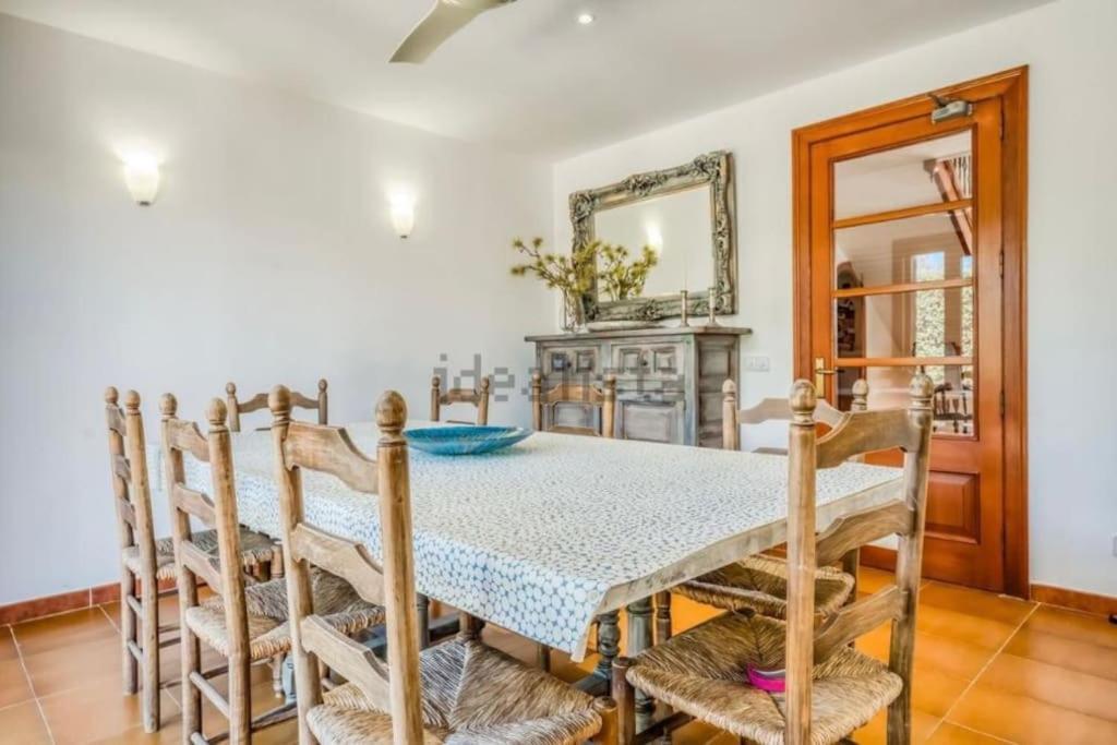 La Calma Espectacular Villa Con Jardin Y Piscina En Menorca S'Algar Exteriör bild