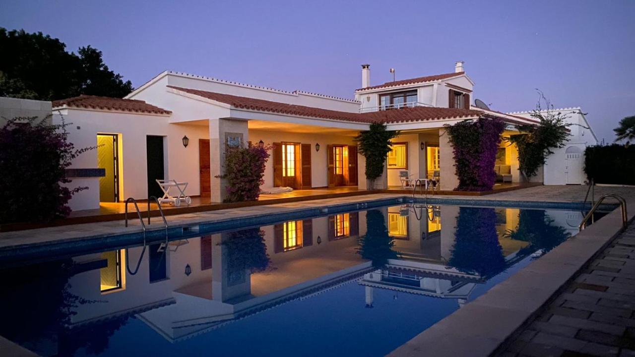 La Calma Espectacular Villa Con Jardin Y Piscina En Menorca S'Algar Exteriör bild
